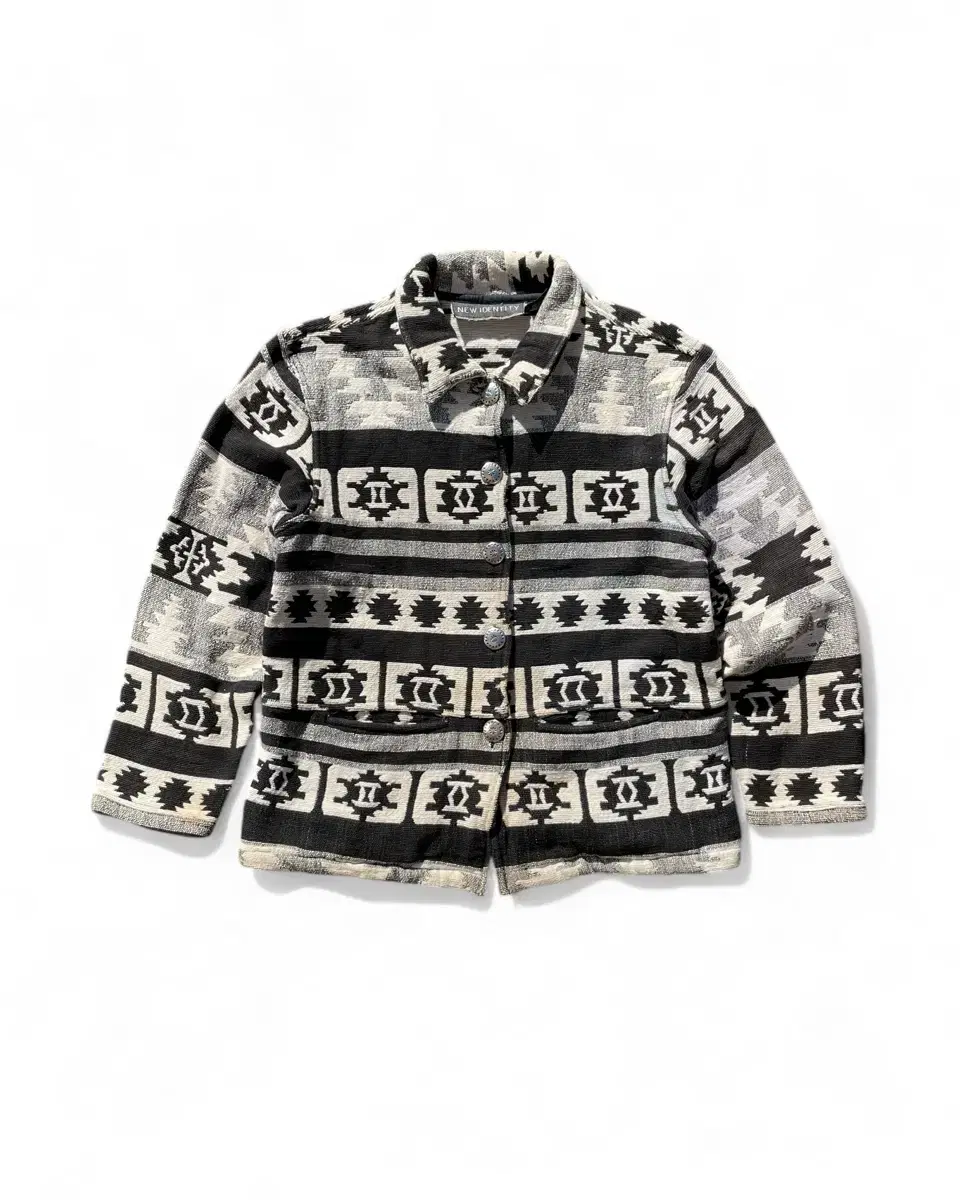 90's Aztec Pattern Gobelin Jacket